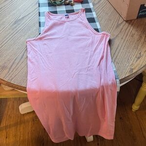 Old Navy Pink Midi Dress